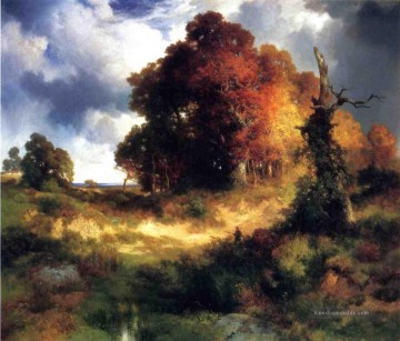  schaf - Herbst Landschaft Thomas Moran